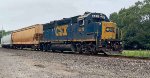 CSX 4411 leaves for Barberton and Akron.